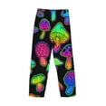 thumbnail image 5 of Haiem Bright Mushrooms Men's Pajama Pants Ultra Lightweight Pjs Bottoms Sleepwear Bottom Pants with Pocket Drawstring-Small, 5 of 9