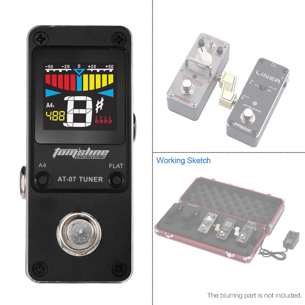 Sorven Gui AT-07 Mini Chromatic Tuner Effect Pedal Mini Single Electric Guitar Effects