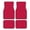 Bright Maroon, variant on 4-Piece Car Floor Mats Set, Bright Maroon Crystal Velvet Automotive Front & Rear Floor Liners, Universal Fit for Car, Truck, SUV