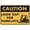 Warning Sign 3, variant on Caution Low Overhead Clearance Metal Tin Sign 8"x12" - For Industrial & Commercial Series, Low Clearance Sign