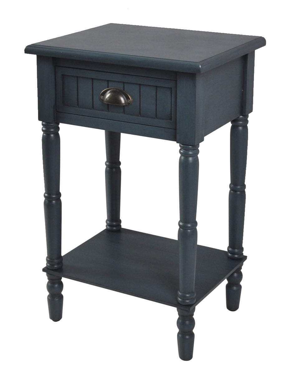 Bailey Bead Board 1-Drawer Accent Table - Walmart.com - Walmart.com