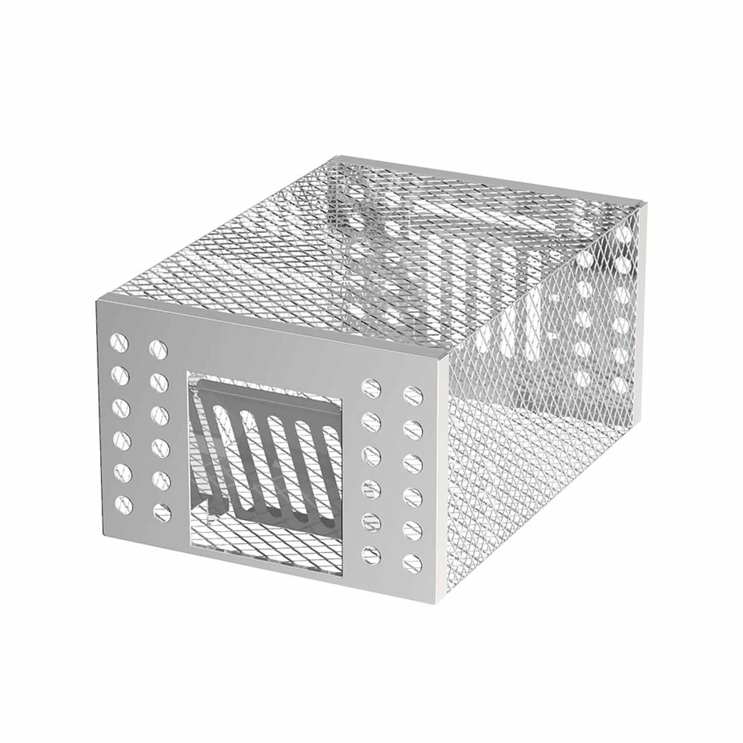 SXlianshun-Stainless Steel Automatic Mousetrap,Mouse Trap, Automatic Mouse Trap, Easy to Set Mice Catcher for Indoor and Outdoor