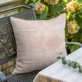 thumbnail image 3 of Throw Pillow Covers 18x18 Inch, Terracotta Decorative Pillow Cases for Couch Sofa Bed, Vintage Solid Color Modern Minimalist Distressed Cotton Linen Square Home Decor Pillowcases with Hidden Zipper, 3 of 9