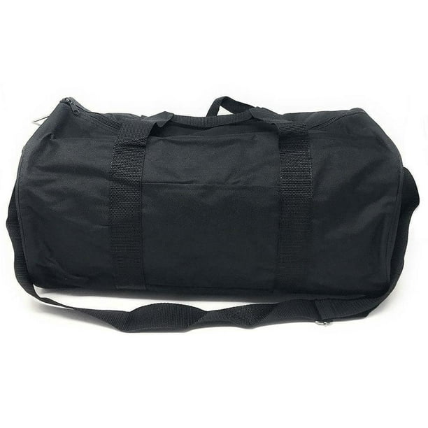 Roll Shape 18 inch Duffle Bag Travel Sports Gym School Carry On Luggage