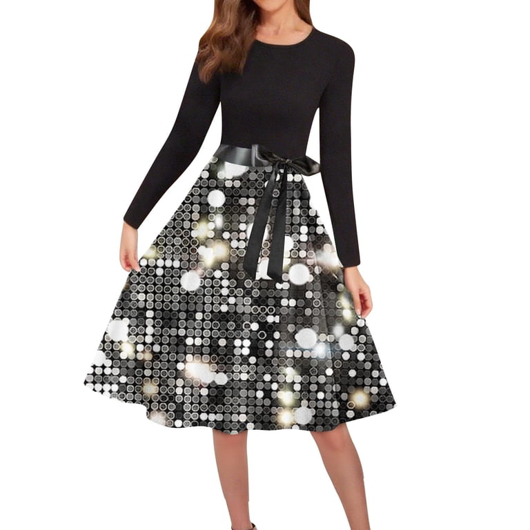 white christmas dresses Silver Bells ~ Etta Dress – Super Cute Dresses main image 0
