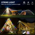 thumbnail image 4 of Guirnalda de luces para acampar Zocelight, 10 m, recargables, 19 modos, 4 of 9