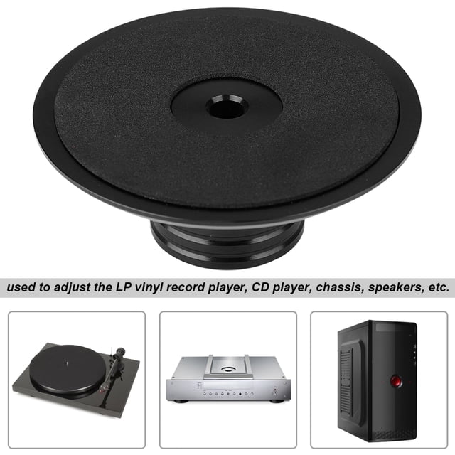 Turnable Stabilizer,NEW Black Record Weight Stabilizerfor LP Record Player Metal Stabilizer Elevate Your Experience