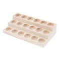 thumbnail image 4 of 9/18/30 Slots Essential Oil Storage Display Rack Wooden Organizer Holder Tray Useful for Home Store Shop Slots 18 Slots, 4 of 8