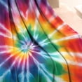 thumbnail image 3 of Colorful Rainbow Tie Dye Spiral Pattern Blanket,Comfortable Soft Lamb Wool Throw Blanket,All Season,Warm Lightweight Blankets for Sofa Bed Couch Living Room Chair,50"x60", 3 of 4