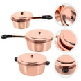 thumbnail image 3 of 1 Set Rose Gold Doll House Cookware For Miniature Enthusiasts Miniature Kitchen Set, 3 of 8