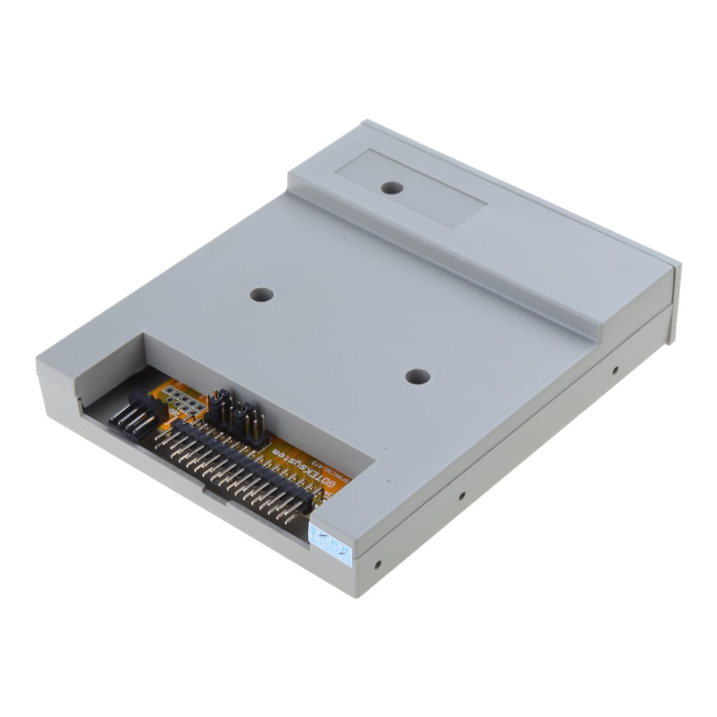 Necvior USB Floppy Disk Reader Drive Emulator 3.5in No for Extra Driver Required Plug fo