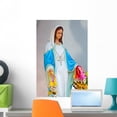 thumbnail image 1 of Virgin Mary Statue Chantaburi Wall Mural by Wallmonkeys Peel and Stick Graphic (24 in H x 16 in W) WM324272, 1 of 4