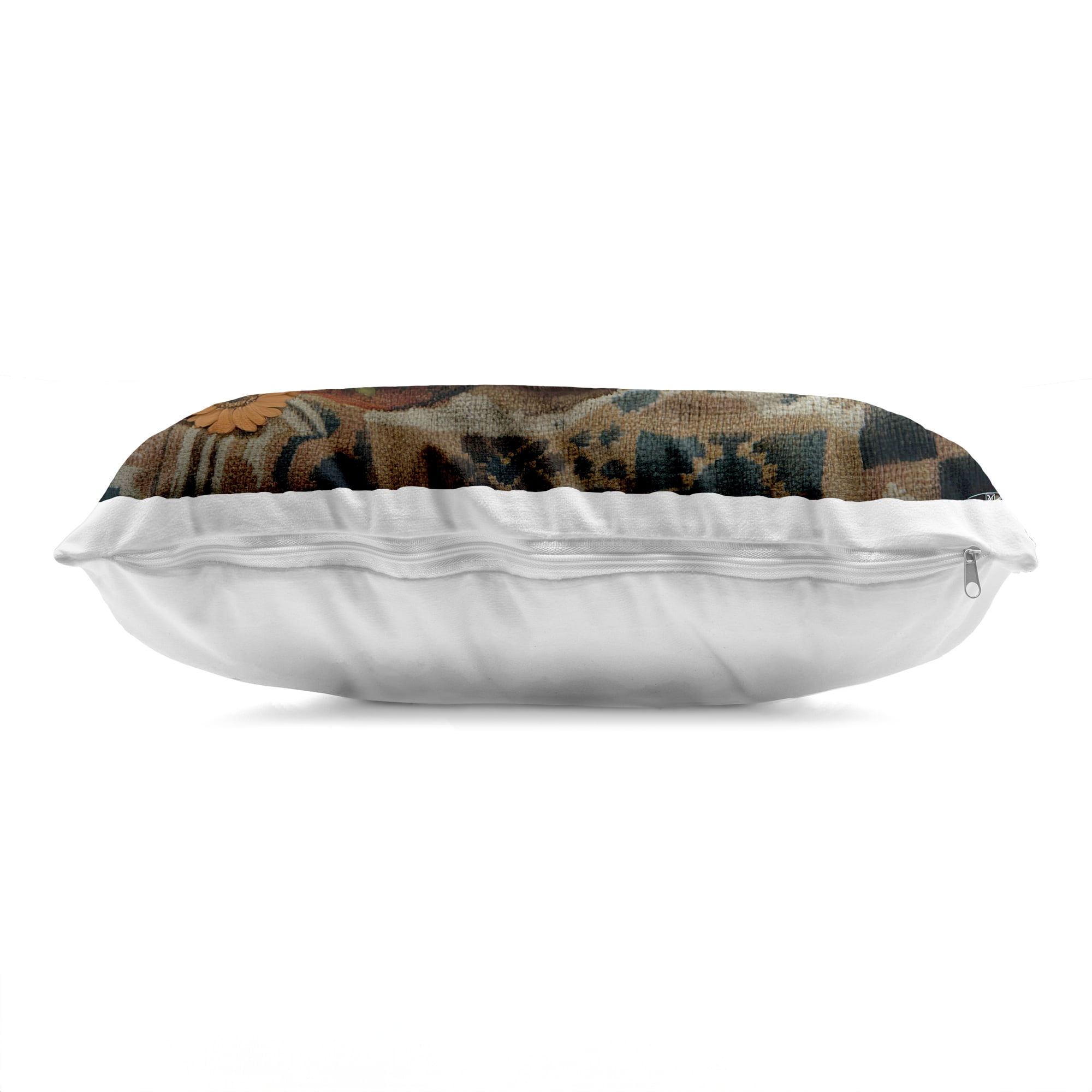 Stupell Industries Adorable Flower Bedecked Cattle Decorative Printed Throw Pillow, design by Momart