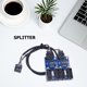 thumbnail image 5 of Cabecera Usb De 9 Pines Placa base para computadora de escritorio, divisor de cabezal USB de 9 pines, conector de 1 a 4 puertos, 5 of 6