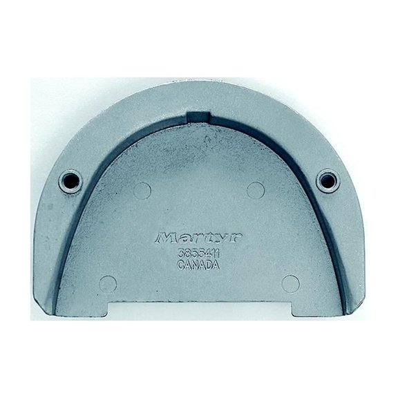 Martyr (Canada Metal Pacific) CM3855411Z; Vol Zn Transom Plate Sx Drive