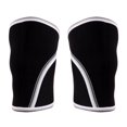 thumbnail image 3 of 1 Paire Néoprène 7mm Compression Genou Compression Genou Manches Haltérophilie Powerlifting XXL, 3 of 9