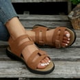 thumbnail image 6 of Quaouag Women's Walking Sandals Comfortable Air Cushioned Support Ankle Strap Dress Sandals, 6 of 7