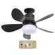 thumbnail image 2 of WDOplteas Ventilador Techo 30 W Lámpara LED Lámpara Techo 3 Velocidades Ventilador Techo Perfil (negro 433), 2 of 9