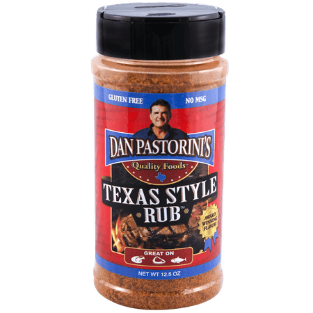 Dan Pastorini's Texas Style Rub 12.5 oz. (Best Texas Rib Rub)