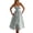 Grey, variant on Y-Sunset Women's Spaghetti Strap Midi Dress, Casual A-Line Sundress with Pockets, Summer Beach Party Dress for Women(Yellow/S)