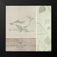 thumbnail image 2 of Greene, Taylor 12x12 Black Modern Framed Museum Art Print Titled - Inspire Hope Dream Bird, 2 of 5