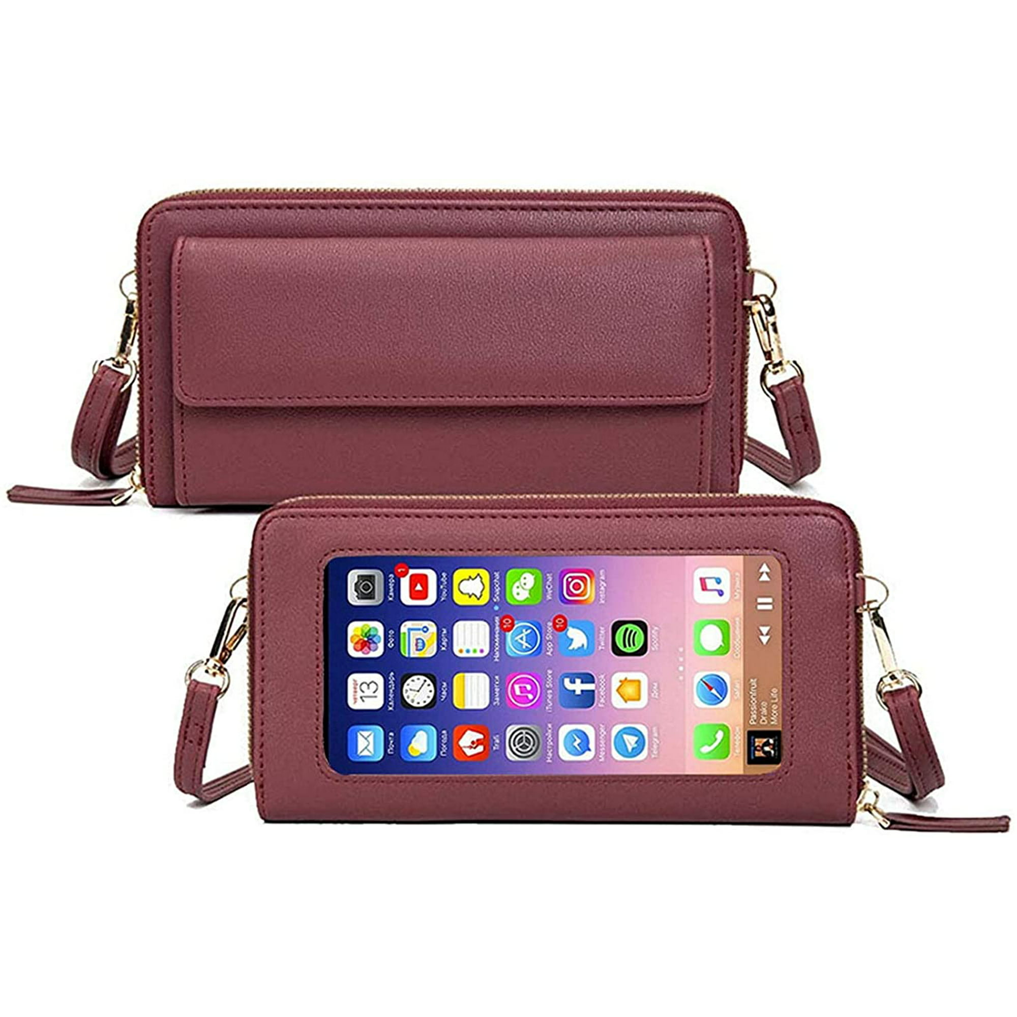  AnsTOP Small Crossbody Cell Phone Purse for Women