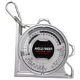 thumbnail image 1 of Angle Locator Slope Protractor Inclinometer Level Meter Clinometer Survey Portable Measuring Gauge Tool Slope Locator,1 x Angle locator,White& transparent, 1 of 8
