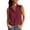 #08 Wine 【Mix, Match & Rotate: Stock Up on Daily Colors】, variant on Women's Sleeveless Button Down Collared V Neck Blouse With Chest Pocket Solid Color Tank Top Casual Summer Work Office Outfits | CSEONE,Beige L