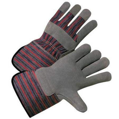 858 Series - Anchor Brand 858 2000 Series Leather-Palm Gloves, 4 1/2in Cuff - Large