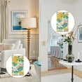 thumbnail image 4 of Yayeee Blank Wall Plate Cover 1-Gang 4.5"x2.7" Home Unused Decorative Outlet, Floral Wave, 4 of 7