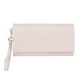 thumbnail image 1 of Time and Tru Ladies Flap Wristlet Clutch Wallet, 1 of 9