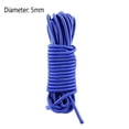 thumbnail image 2 of 2pc 5 Meters 4mm / 5mm Kayak Boat Elastic Bungee Cord Rope Leash Paddle Leash Elastic Safety Bungee Cord Rod for Kayak Boat Caravans, 2 of 6
