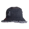 thumbnail image 4 of SikaFu Spring And Summer Hat Women's Network Red Denim Cave Fisherman Hat Sweet And Cute Face Face Little Sunscreen Hat Sun Hat, 4 of 4