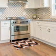 thumbnail image 4 of Outdoor Washable Jupiter Orange & Pink 2' x 3' Accent Rug, 4 of 9