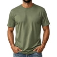 thumbnail image 2 of Aofany Plus Size T-Shirts for Men Sale Classic Men Short Sleeve T-shirt Casual Pullover Round Neck Summer Tops, 2 of 5