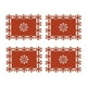 thumbnail image 3 of Alfombrillas de nieve antideslizantes, posavasos, manteles de tela lavables resistentes al calor para Navidad BLESIY manteles individuales, 3 of 8