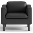 thumbnail image 5 of HON Parkwyn Club Chair - 33" x 26.8"29" - Material: Polyurethane - Finish: Black, 5 of 7