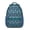 Blue-green-3, variant on Brown Bear Cartoon Print Backpack – Cute Polar Bear Wild Forest Winter Hunting Pattern for Everyday School Use
