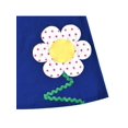 thumbnail image 5 of Girls Casual Dress Cotton Short Sleeve Flower Embroidered 4 Years, 5 of 6