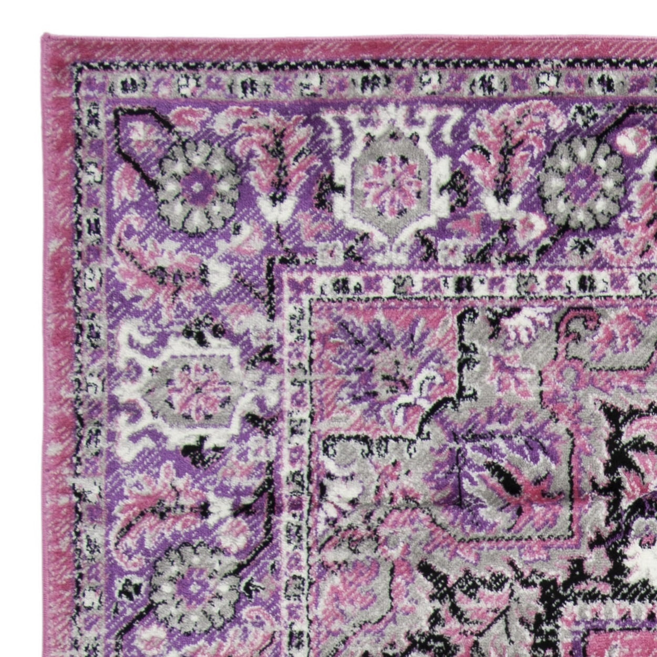 SAFAVIEH Skyler Boniface Floral Area Rug, Pink/Ivory, 9' x 12'