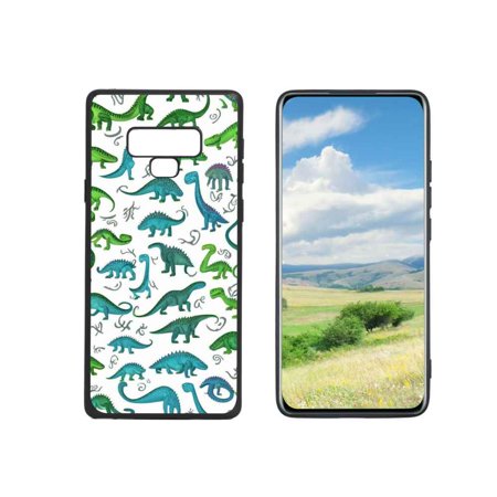 Dino-Reptile-29 Phone Case Degined for Samsung Galaxy Note 9 Case Men Women Flexible Silicone Shockproof Case for Samsung Galaxy Note 9