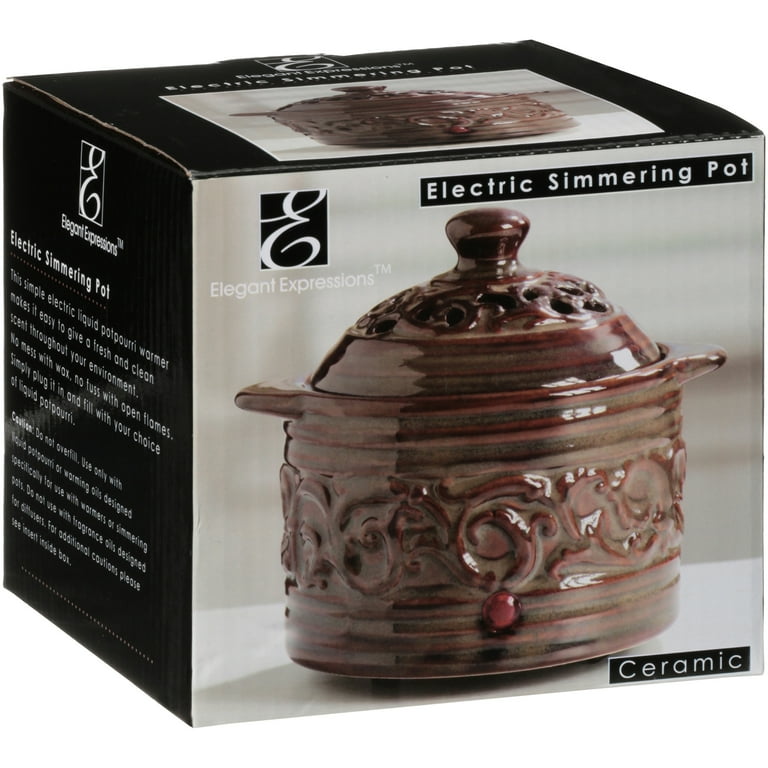 Hosley Brown Electric Potpourri Warmer 