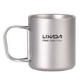 thumbnail image 1 of Taza de titanio Lixada 330ml Taza de agua de titanio de doble pared Taza de té de café para el hogar Lixada Taza de titanio, 1 of 7