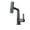 Gun Grey, variant on Waterfall Pull Out Kitchen Faucet, White Intelligent Digital Display Cold Hot Mixer Taps, Rotatable Sink Lifting Basin Faucet ,Easy to Install