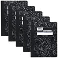 thumbnail image 1 of Cuadernos de composición Mead, papel rayado ancho, 100 hojas, libreta, paquete de 5 (72368), 1 of 3