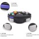 thumbnail image 3 of Ave Classic 2.4G Controlador inalámbrico Gamepad con adaptador receptor, compatible con Wii Gamecube NGC GC (negro y negro) WD.WDQZL Hogar, 3 of 5