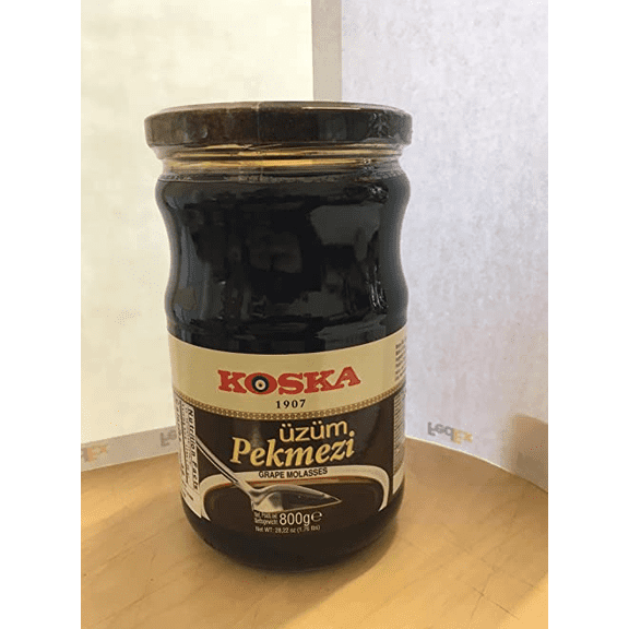 Koska Grape Molasses Glass Jar (Uzum Pekmezi) 28.22oz