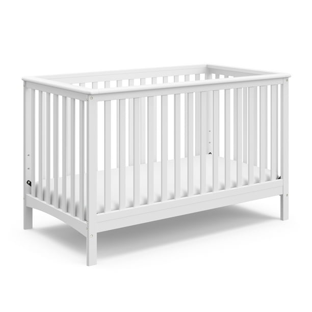 Storkcraft Hillcrest 4 In 1 Convertible Crib White Walmart Com