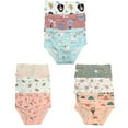 thumbnail image 2 of B&Q 9-Pack Cotton Briefs for Toddler Girls - Sizes 2T, 3T, 4T, 5T, 6T, 7T | Comfortable Underwear Collection, 2 of 5