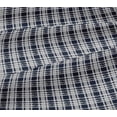 thumbnail image 5 of oneOone Viscose Jersey Fabric Check Kasuri Print Fabric By The Yard 60 Inch Wide, 5 of 5